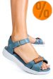 Sandale albastre piele naturala 0pc12