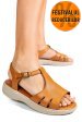Sandale maro piele naturala 0pc11