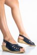 Sandale bleumarin piele naturala ipcngrid