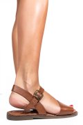 SANDALE MARO PIELE NATURALA IPCBZ-011