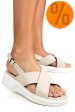 Sandale beige piele naturala tsp6023