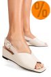 Sandale beige piele naturala xspt24065