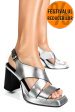 Sandale argintii piele naturala tspn6413