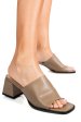 Saboti khaki piele naturala tspn6506