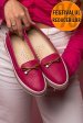 Mocasini roz piele naturala 1pc07