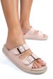 Papuci roz piele naturala apckd-0100