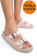 Papuci roz piele naturala apckd-0100