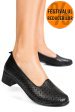 Pantofi negri piele naturala 3pc06mm