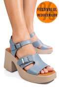 SANDALE ALBASTRE PIELE NATURALA APCKD7055