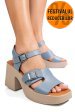 Sandale albastre piele naturala apckd7055