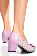PANTOFI MOV PIELE NATURALA 5S77000