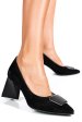 Pantofi negri piele naturala 5s77665-b