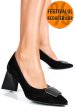 Pantofi negri piele naturala 5s77665-b