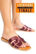 PAPUCI BORDO PIELE NATURALA 1SP1HTJ