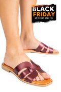 PAPUCI BORDO PIELE NATURALA 1SP1HTJ