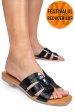 Papuci black cro piele naturala 1sp1htj