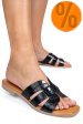 Papuci black cro piele naturala 1sp1htj