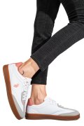 U.S. POLO ASSN, PANTOFI SPORT WHITE PINK VALE-GLB