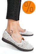 ESPADRILE WHITE PIELE NATURALA JSPY2602