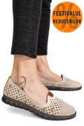 ESPADRILE BEIGE PIELE NATURALA JSPY2602