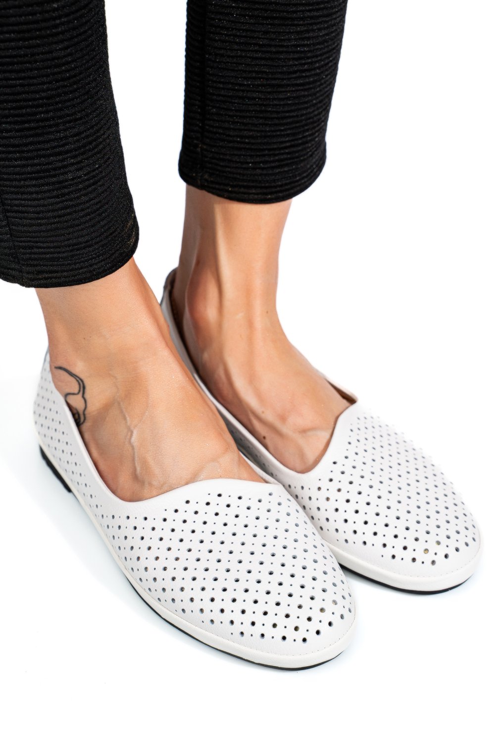 ESPADRILE ALBE PIELE NATURALA JSPY3763