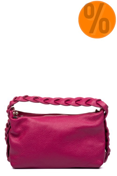 Geanta fuchsia piele naturala gen2025-m