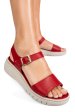 Sandale rosii piele naturala 8216123