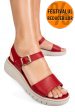 Sandale rosii piele naturala 8216123