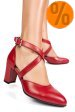 Pantofi rosii piele naturala 5s77762