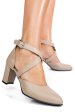 Pantofi bej piele naturala 5s77762