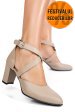 Pantofi bej piele naturala 5s77762