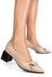Pantofi taupe piele naturala 5s77460b