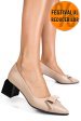 Pantofi taupe piele naturala 5s77460b