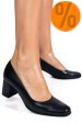 Pantofi dama guban piele naturala bleumarin sidef 3s77475