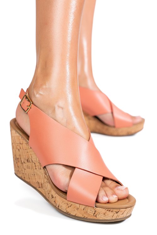 Sandale roz piele naturala ts77p01c29