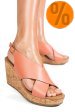Sandale roz piele naturala ts77p01c29