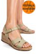 Sandale olive piele naturala 6s7703am
