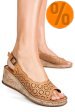 Sandale maro piele naturala 6s7700am