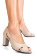 Pantofi bej piele naturala 5s77742