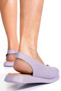 SANDALE MOV PIELE NATURALA TSP6028