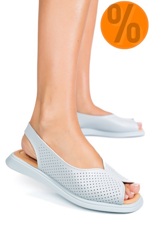 Sandale albastre piele naturala tsp6028