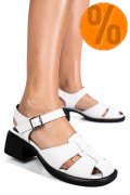 SANDALE ALBE PIELE NATURALA JSPY5760