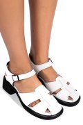 SANDALE ALBE PIELE NATURALA JSPY5760