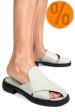 Papuci olive piele naturala fsp005021
