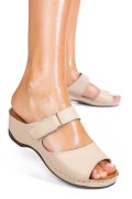PAPUCI BEJ PIELE NATURALA 1PC312