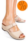 PAPUCI BEJ PIELE NATURALA 1PC312