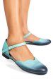 Balerini turcoaz piele naturala 3s7719