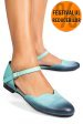 Balerini turcoaz piele naturala 3s7719