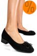 Pantofi negri piele naturala intoarsa 2s7756br-ii