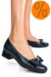 Pantofi bleumarin piele naturala 2s77045-ii